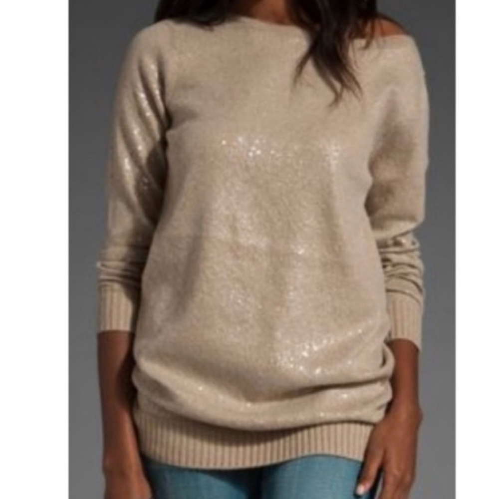 Alice + Olivia Beige Sweater